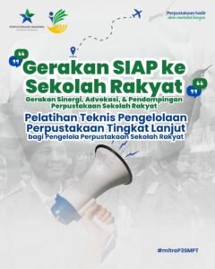 Pelatihan Teknis Pengelolaan Perpustakaan Tindak Lanjut