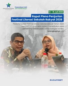 Rapat Pleno Penjurian Festival Literasi Sekolah Rakyat 2026