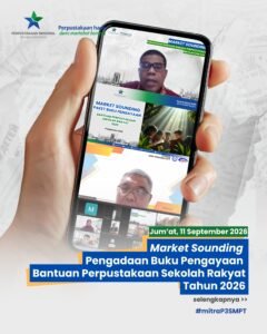 Market Sounding Pengadaan Buku Pengayaan Bantuan Perpustakaan Sekolah Rakyat Tahun 2026